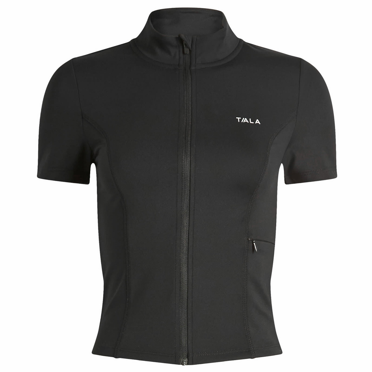 TALA Women's SkinLuxe Active T-Shirt in Shadow Black