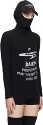 Prototypes Black Twisted Hood Longsleeve Hoodie