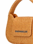 SIMON MILLER - Mini Retro Raffia Effect Top Handle Bag