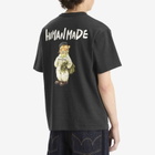 Human Made Men's Polo Tiger T-Shirt in Black