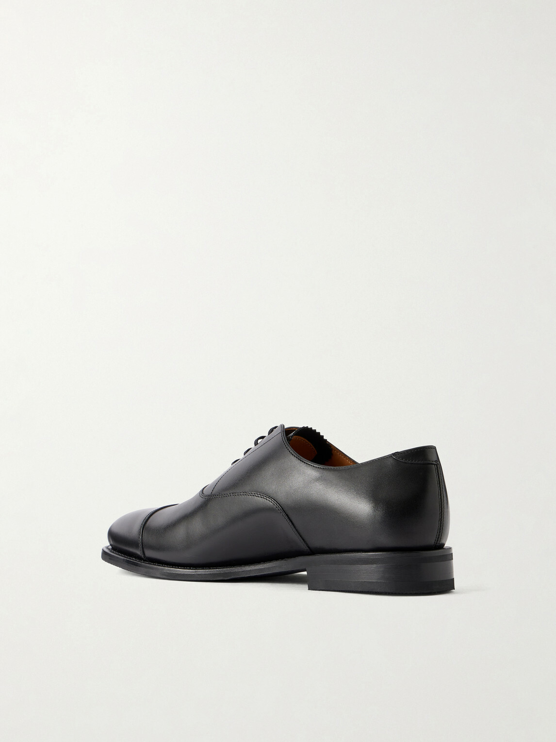 MORJAS - Leather Oxford Shoes - Black
