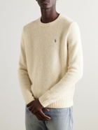 Polo Ralph Lauren - Logo-Embroidered Knitted Sweater - Neutrals