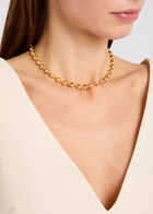 Joanna Laura Constantine Multi Wave 18kt Gold-plated Necklace - One Size