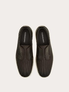 Ferragamo Mens Derby slip-on in Brown