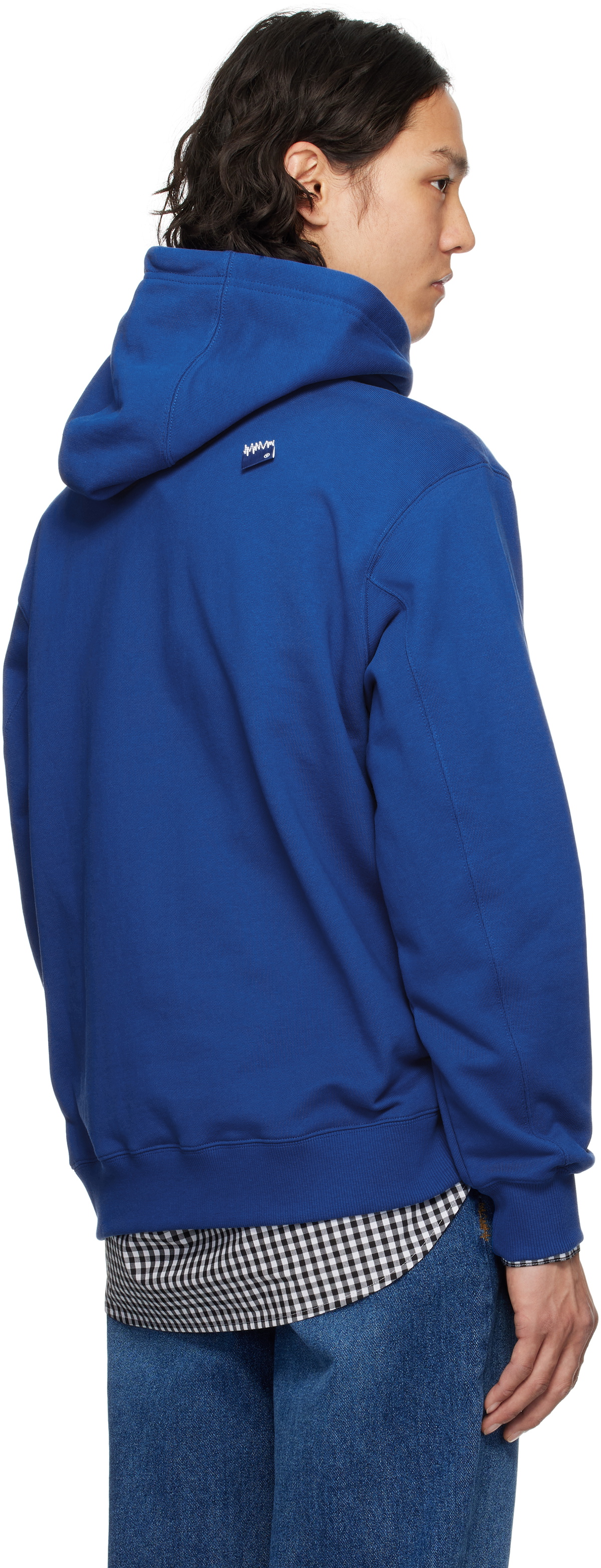 ADER error Blue Sig; TRS Tag 01 Hoodie