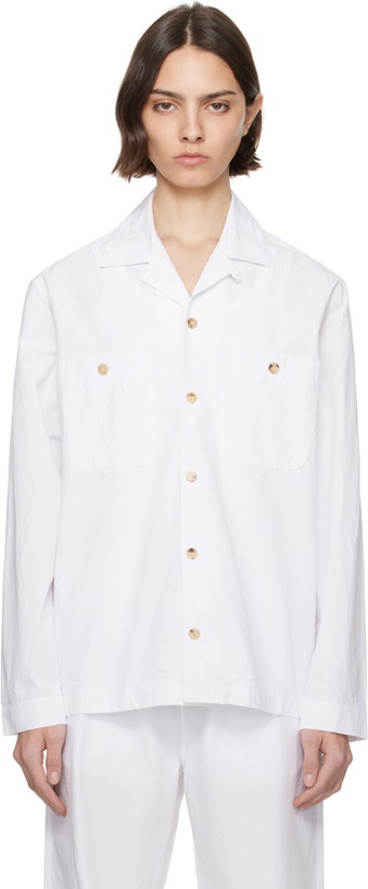 Photo: CDLP White Cotton Overshirt