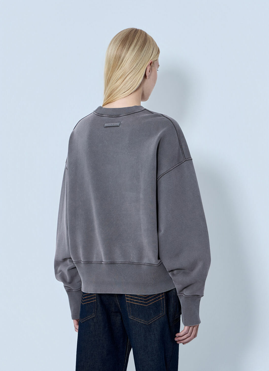 Jean Paul Gaultier Fleece Embroidered Sweatshirt