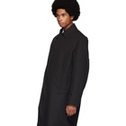 Dries Van Noten Black Rubar Long Coat