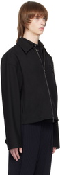 Emporio Armani Black Zip Jacket