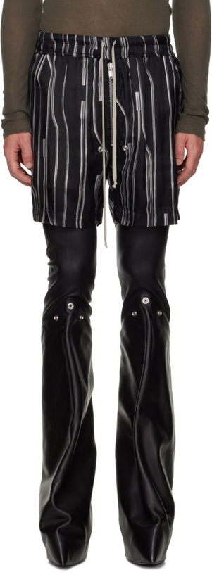 Photo: Rick Owens Black & Off-White Concordians Bela Boxers Shorts