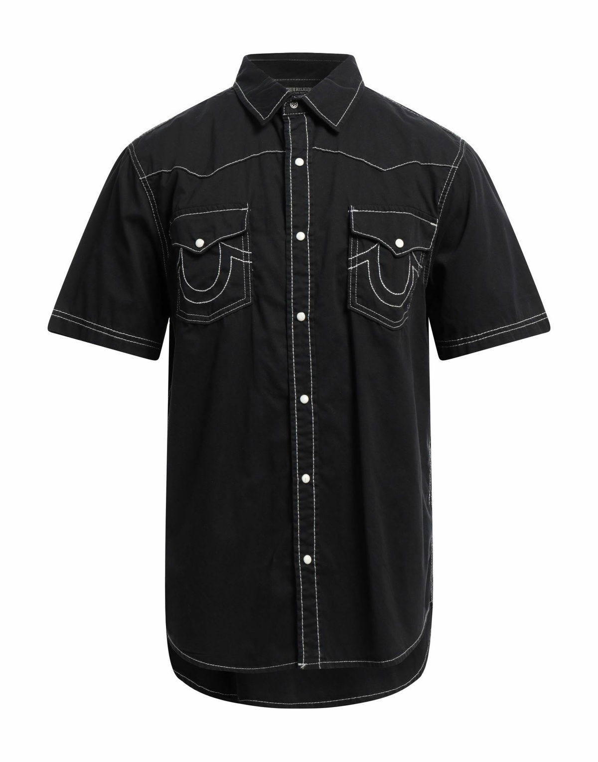 True Religion Mens Shirt in Black