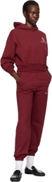 Sporty & Rich Burgundy Vendome Sweatpants