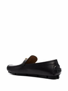 VERSACE - La Medusa Leather Loafers