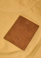 Free People Martha Cropped Cotton-twill Jacket Yellow