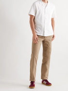 RAG & BONE - Avery Camp-Collar Knitted Cotton Shirt - Neutrals