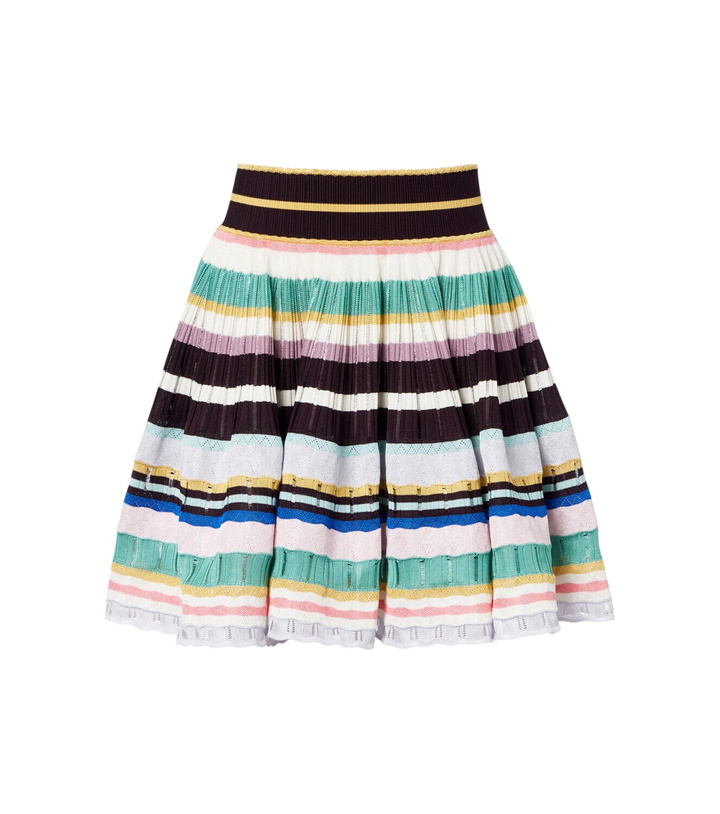 Photo: Alaïa Crinoline striped miniskirt