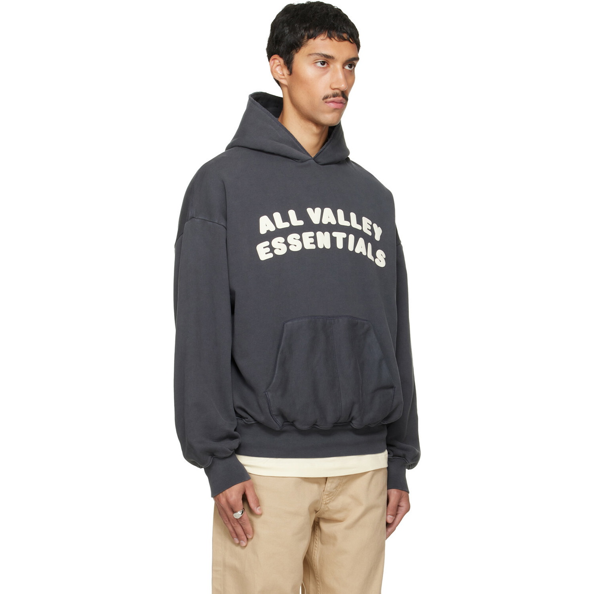 Fear of God ESSENTIALS Gray 90s Hoodie