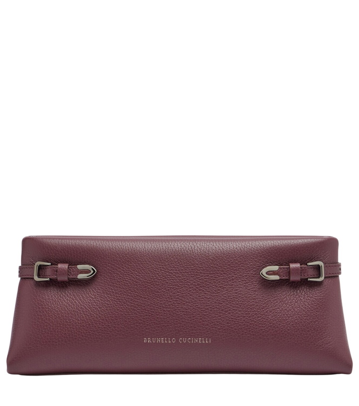 Photo: Brunello Cucinelli Small leather clutch
