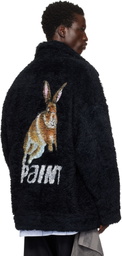 doublet Black Hand-Painted Jacket