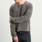 mfpen Men's Relaxed LS T-Shirt in Washed Graphite