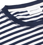 Norse Projects - Niels Striped Cotton-Jersey T-Shirt - Navy