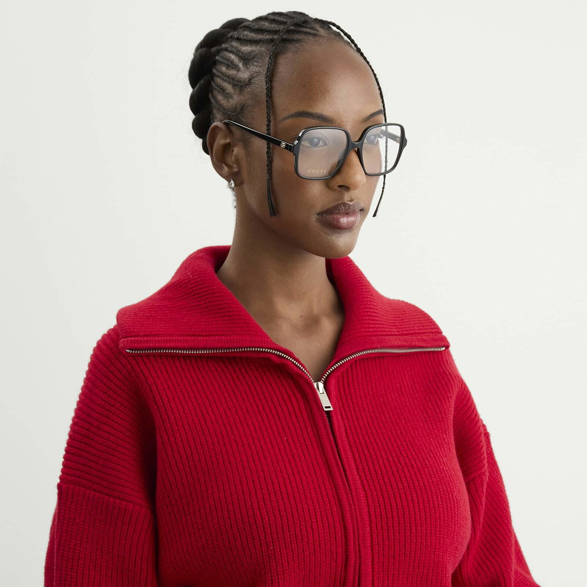 Gucci GG1994O Optical Glasses in Black/Transparent 