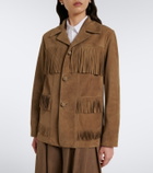 Ralph Lauren Collection Perce fringed suede jacket
