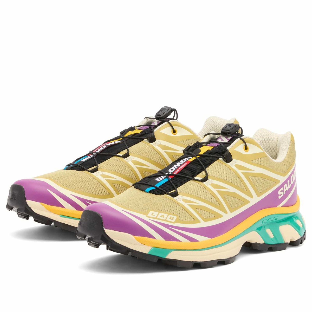 Salomon XT-6 Sneaker in Antique Gold