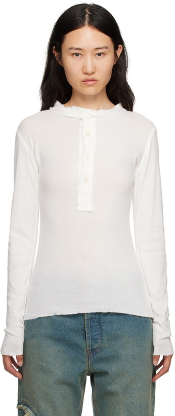 Photo: Edward Cuming White Raw Henley