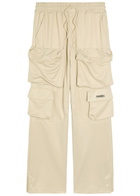 Amiri Jersey Cargo Sweatpants White