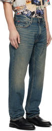 Hugo Blue Straight-Leg Jeans