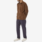 Polo Ralph Lauren Men's Corduroy Zip Shirt in Cooper Brown