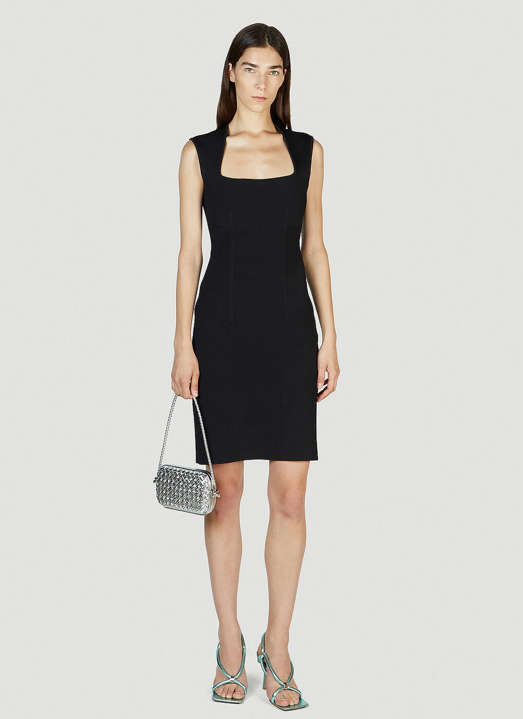 Bottega Veneta - Compact Dress in Black Bottega Veneta