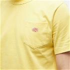 Armor-Lux Men's Logo Pocket T-Shirt in Yellow