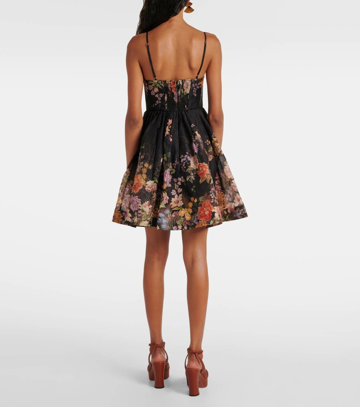 【Zimmermann】Pavilion floral linen and silk minidress Zimmermann Pavilion floral linen and silk minidress Zimmermann