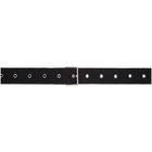 ADER error Black Webbing Casual Belt