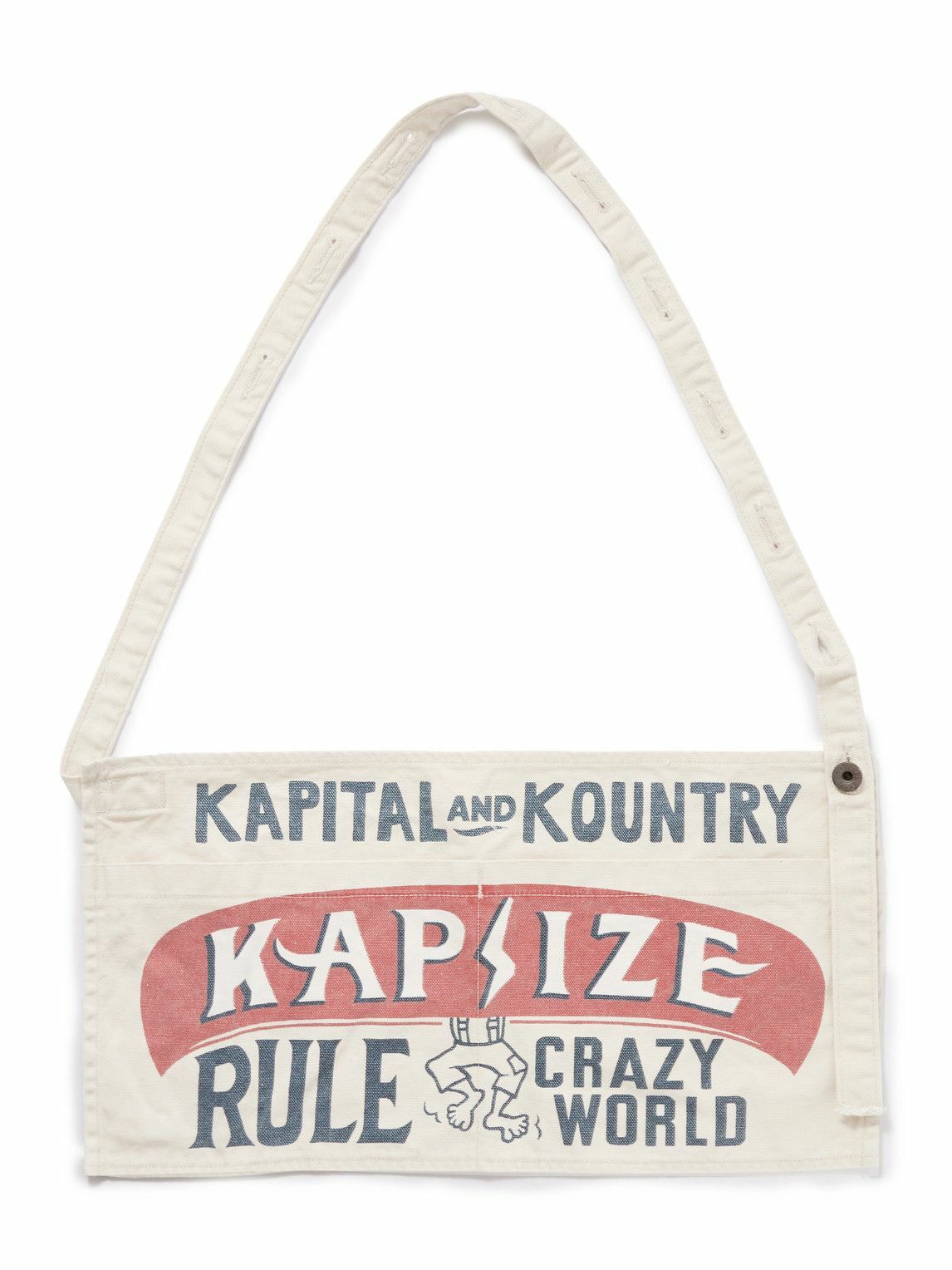 KAPITAL - Printed Cotton-Canvas Apron