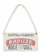 KAPITAL - Printed Cotton-Canvas Apron