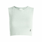 ON Women's Studio Knit Crop Top in Mineral Heather