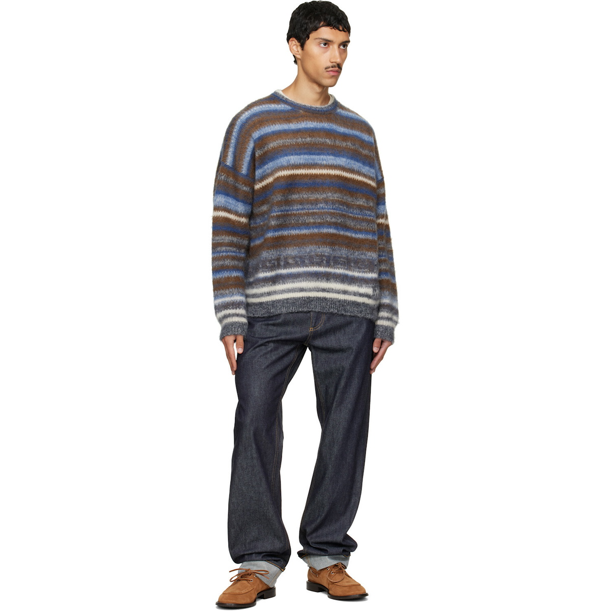 Isabel Marant Navy & Brown Scolan Sweater