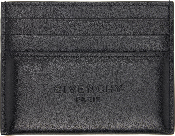 Photo: Givenchy Black Padded Card Holder