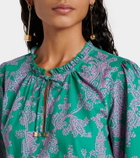 Heidi Klein Santa Rosa paisley cotton-blend maxi dress