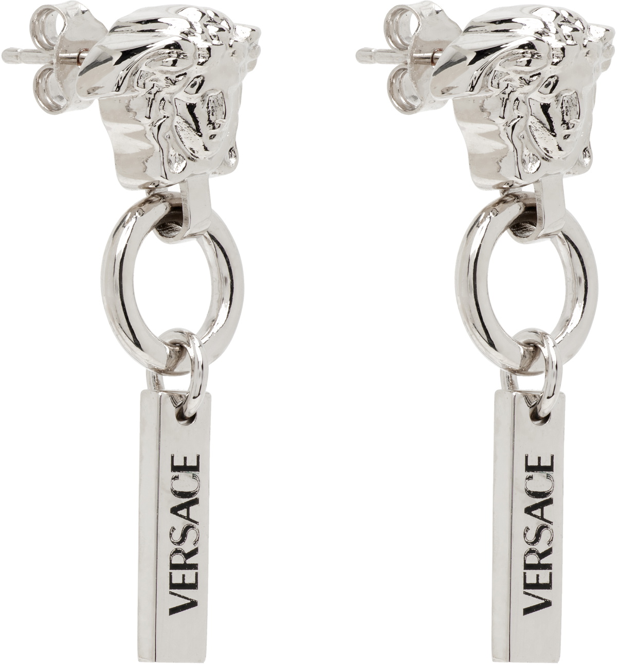 Versace Medusa Drop Earrings