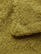 Enfants Riches Déprimés - Wool and Cotton-Blend Fleece Jacket - Yellow