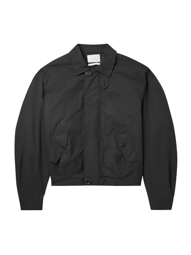 Photo: Amomento - Padded Cotton-Blend Twill Jacket - Black