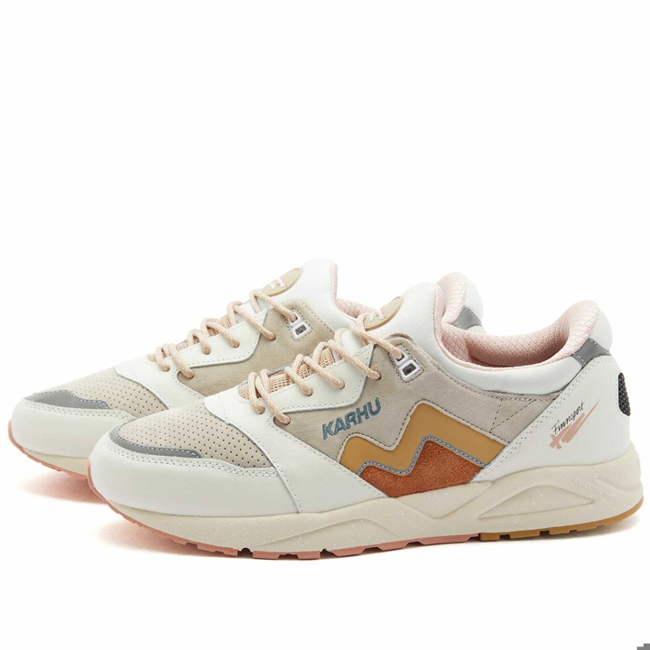 Photo: Karhu Men's Aria 95 Sneakers in Lilly White/Curry