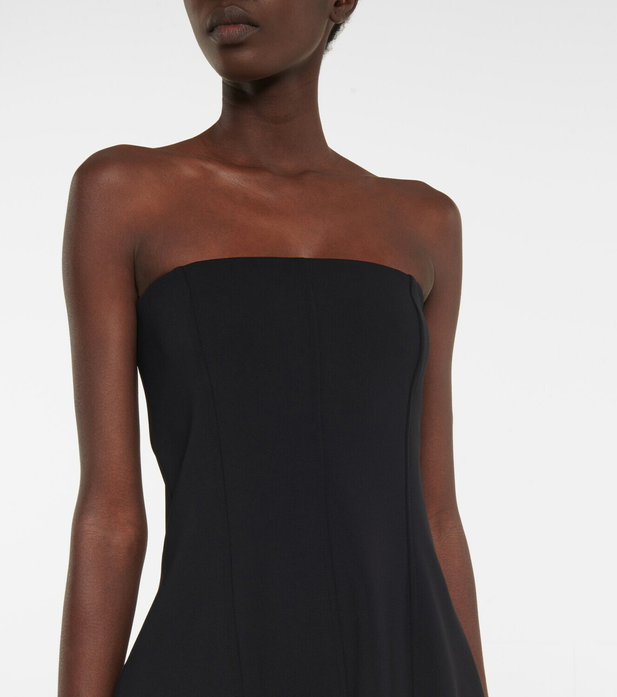 The Row - Strapless midi dress The Row