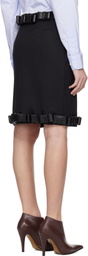 HODAKOVA Belt Bow Midi Skirt