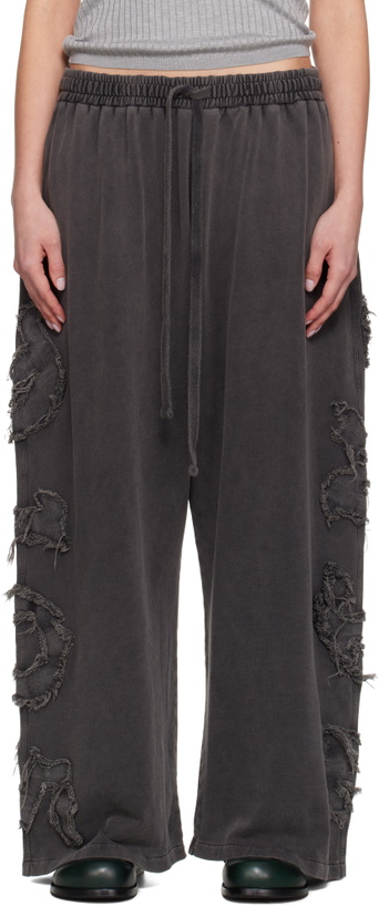 Photo: Acne Studios Black Logo Lounge Pants