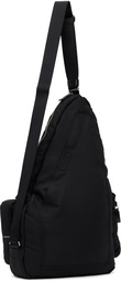 LOW CLASSIC SSENSE Exclusive Black Sling Backpack